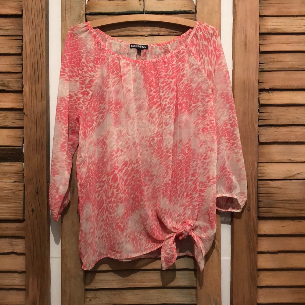 Sheer summer top
